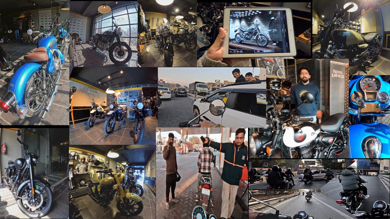 Moto Vlog | Road Drama + Royal Enfield Showroom Latest Prices 