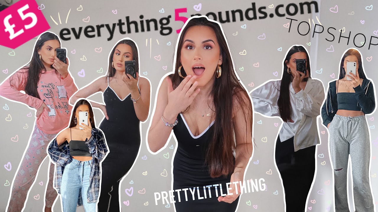 new in testing EVERYTHING 5 POUNDS try on haul | March 2021