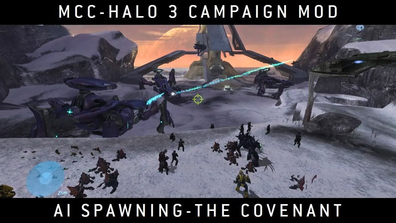Halo MCC: Halo 3 Campaign Mod- AI Spawning The Covenant