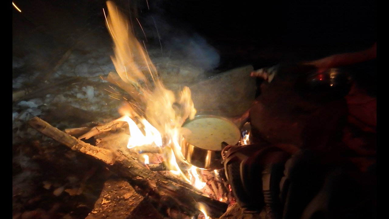 Winter Biwak im Schnee | Overnighter & Loadout