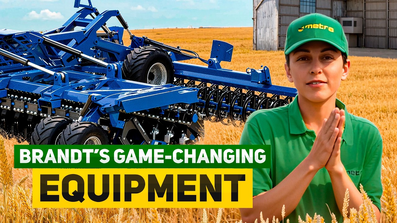 Is This the Future of Farming? Brandt’s Insane Machinery Exposed! Big Iron Show