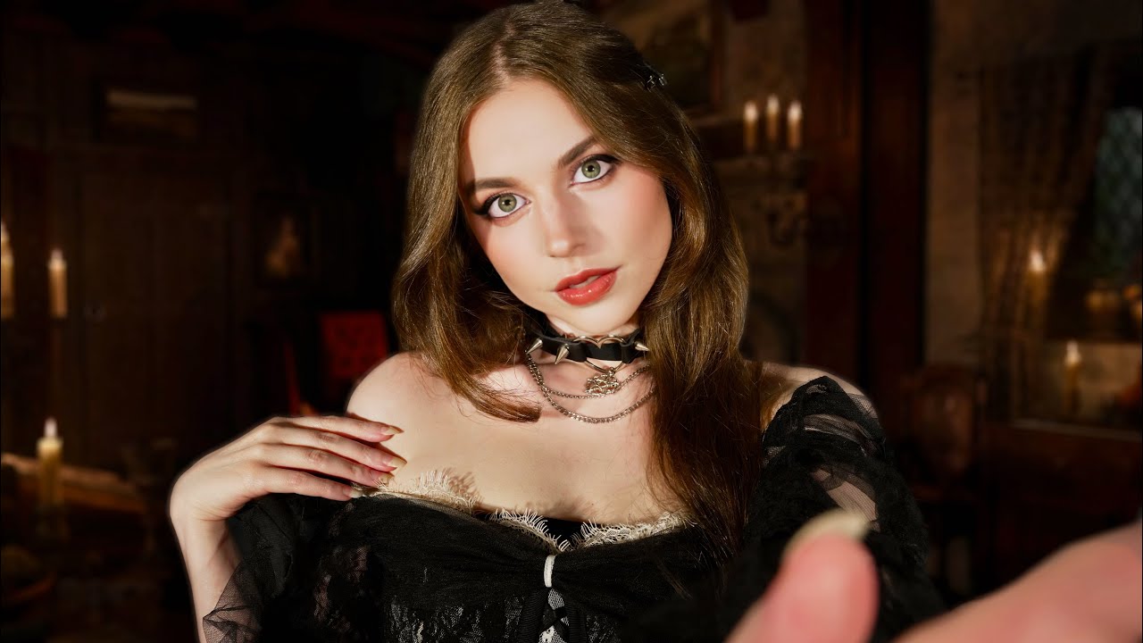 ASMR Goth Girl Is Obsessed With You | Gala Gossiping Roleplay | Personal Attention, ASMR For Sleep