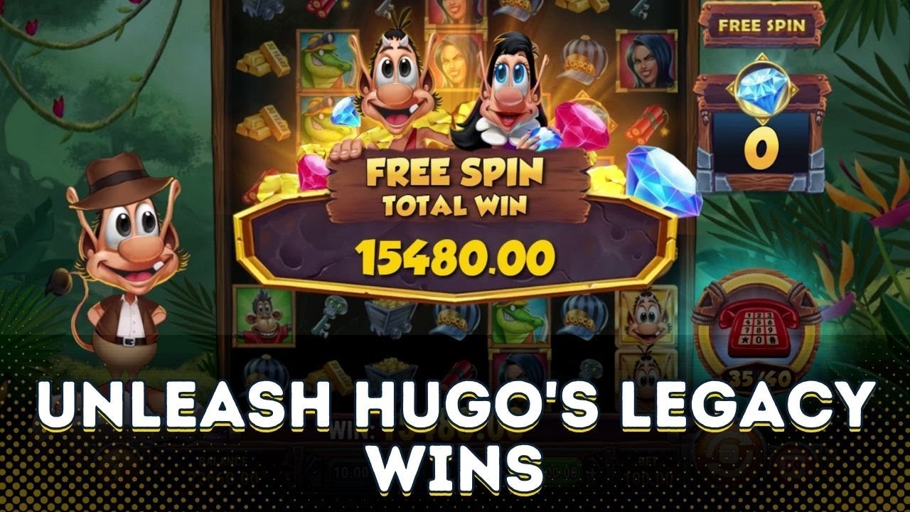Hugo Legacy Slot Review BIG WIN 🐵 New Slot Machines 2023 🐵 Best Play'n GO Slot Games #newslots