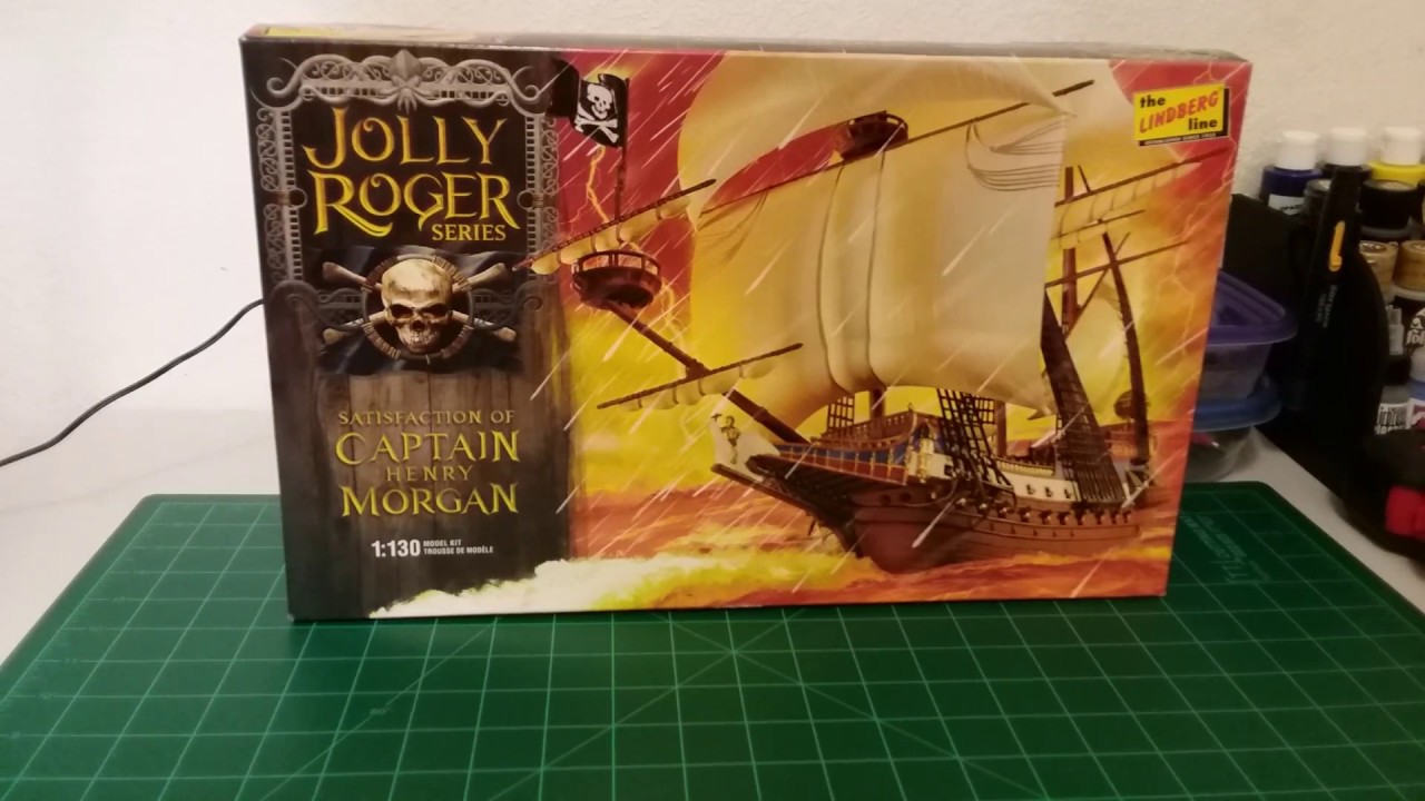 Lindberg 1:130 Captain Henry Morgan Plastic Model Sailing Ship Review