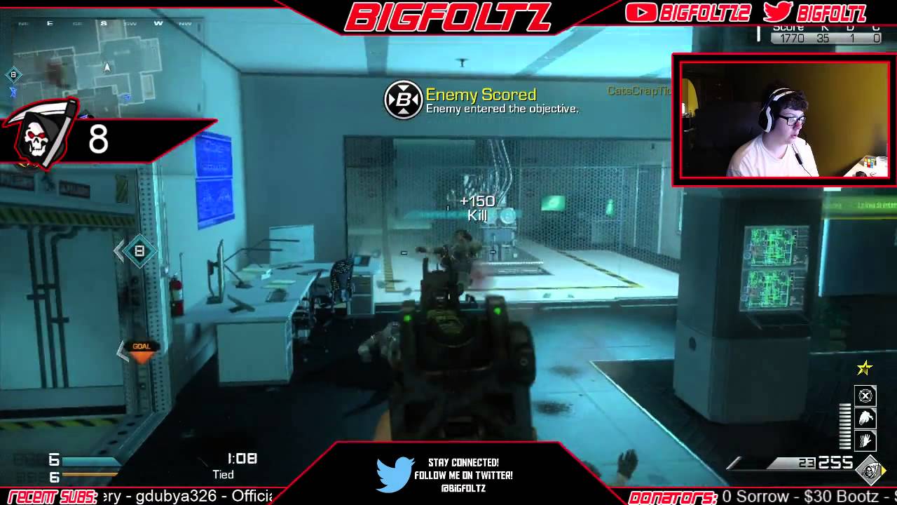 CoD Ghosts: LIVE 58 Gunstreak Double KEM FAIL