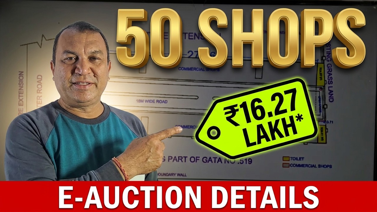 JDA Jhansi Transport Nagar Shops by Jhansi Development Authority , E auction
