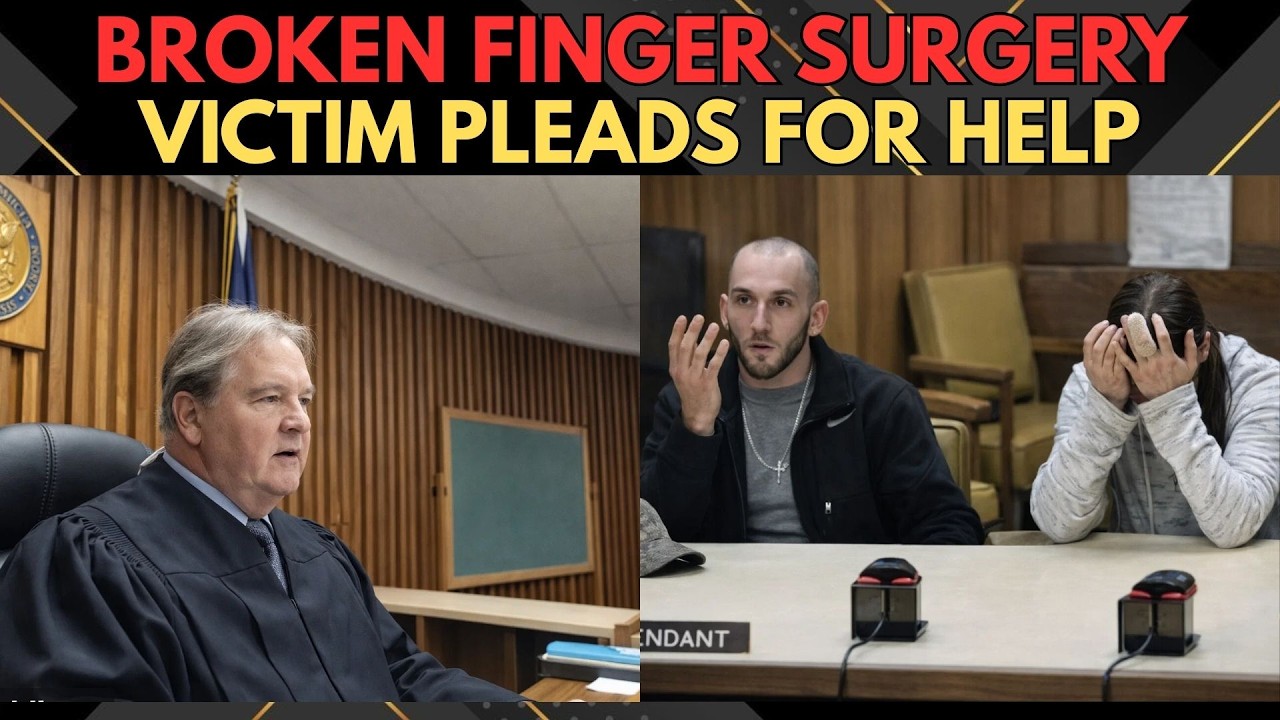 Defendant Faces Judge Middleton After Brutal Assault Leaves Victim with Pin in Finger