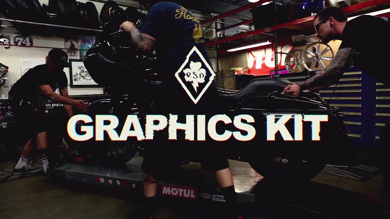RSD Graphics Kit for 2017 & Up Harley RoadGlide