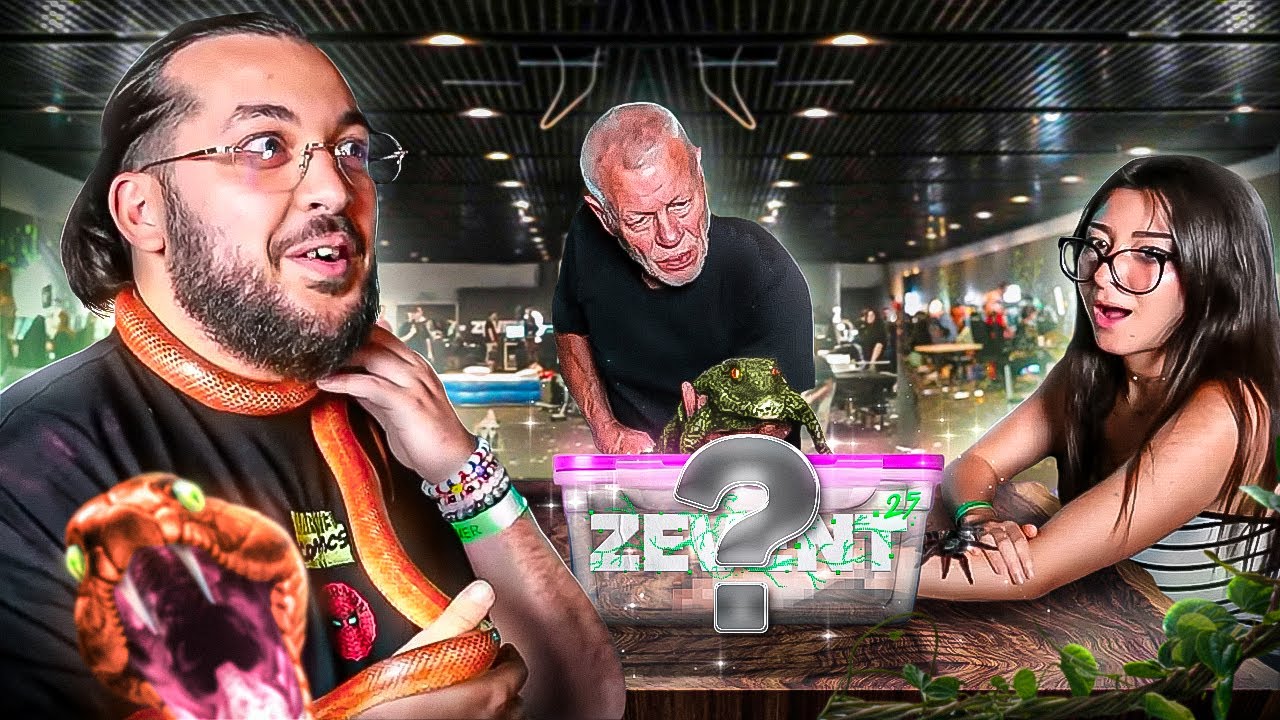 Mystery Box ZEVENT: Quels animaux dangereux se cachent dedans ?!