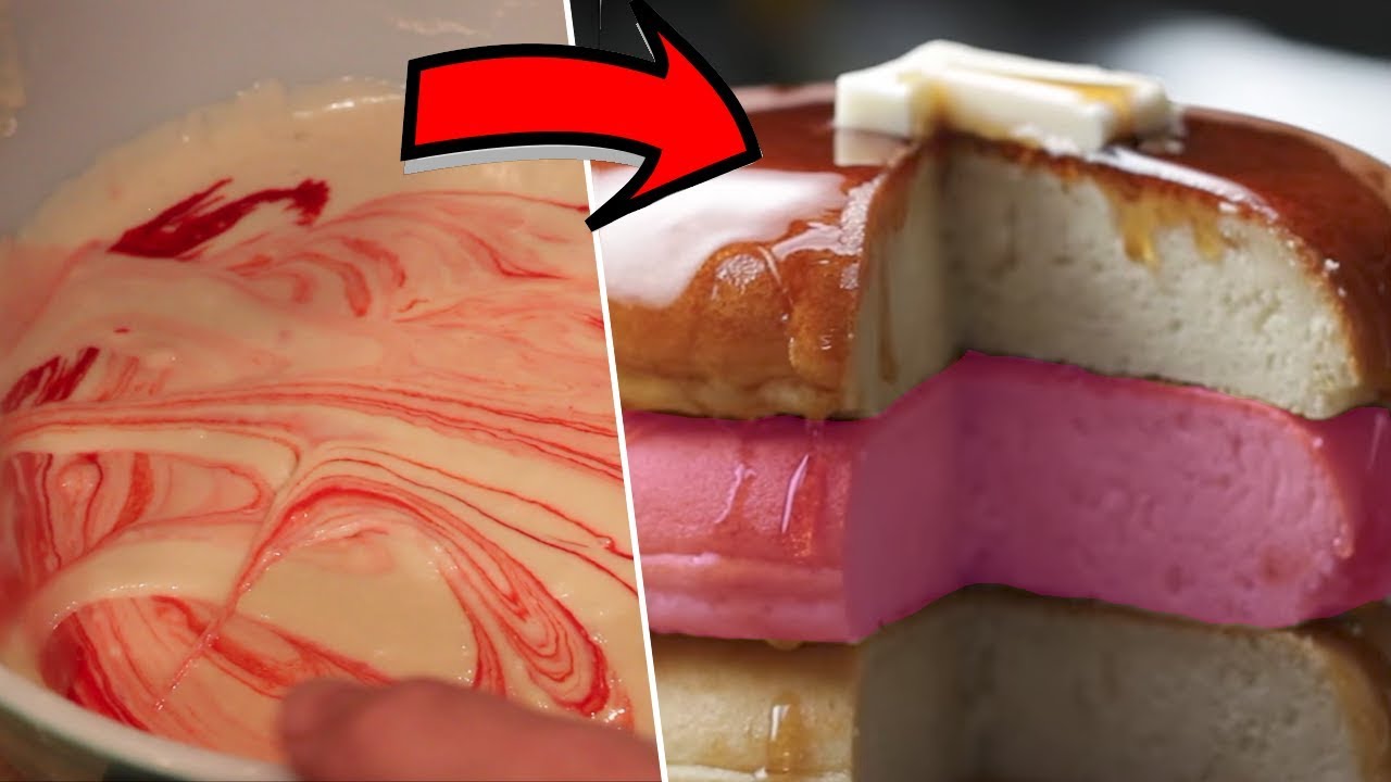 Fluffy PEPPERMINT Pancakes Review- Buzzfeed Test #103