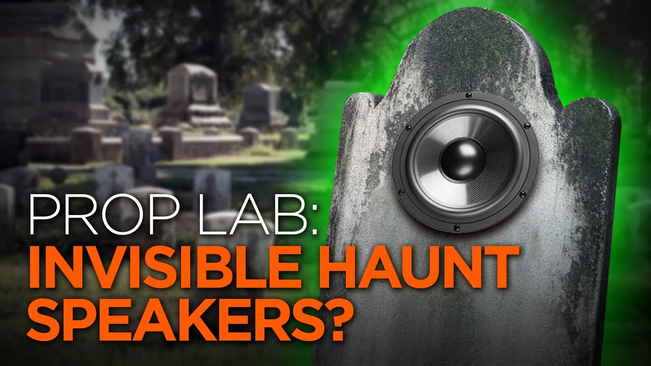How to Hide Speakers in your Haunt or Halloween Display