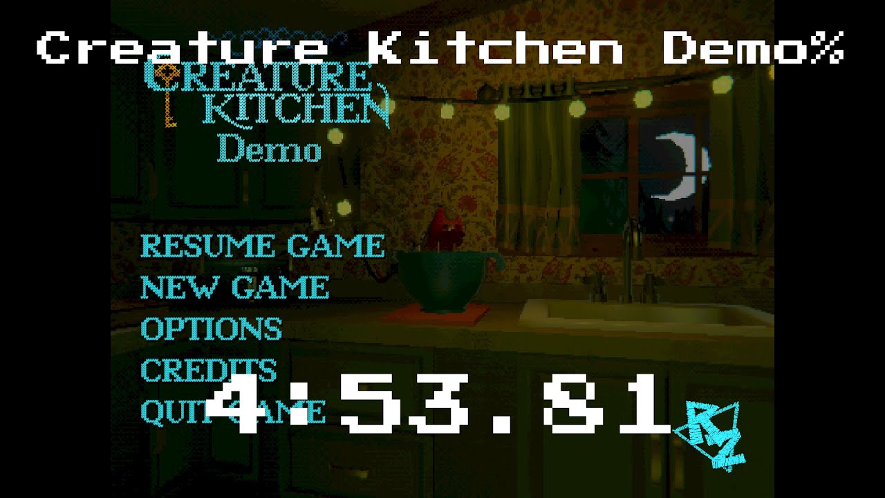 Creature Kitchen Demo Speedrun in 4:53.81