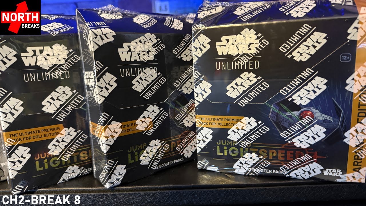 Opening & Pricing 3 CARBONITE Jump to Lightspeed Star Wars Unlimited Booster Boxes