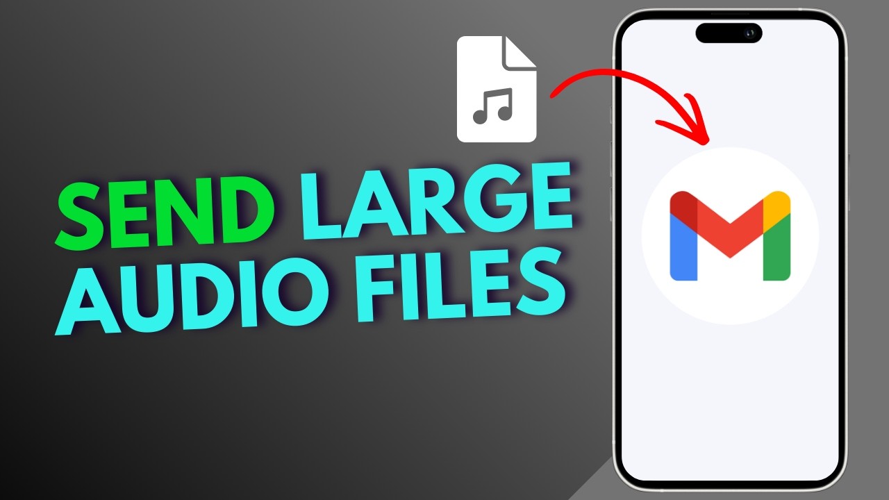 How To Send Large Audio Files Through Gmail
