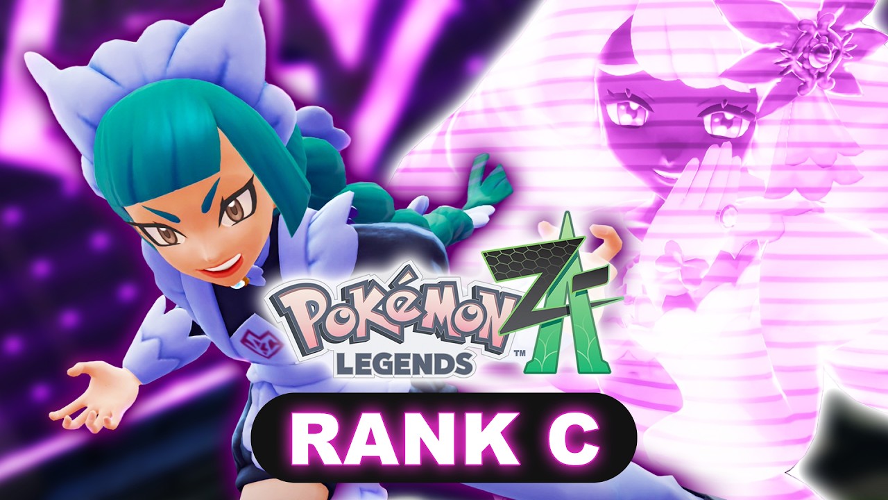 Динамика персонажа в Pokémon Legends Z-A