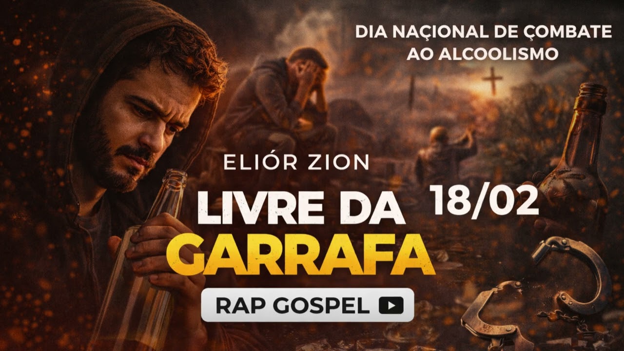 LIVRE DA GARRAFA - Eliør Zion - Rap Gospel de Libertação (18/02 Dia de Combate ao Alcoolismo)