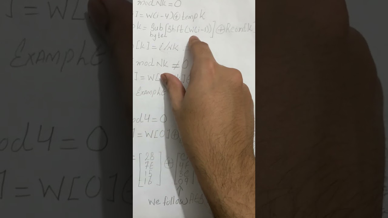 AES algorithm part 2