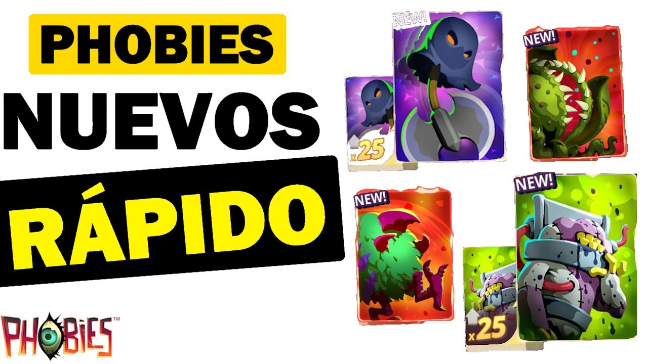 CÓMO CONSEGUIR PHOBIES 😲NUEVOS | más Fácil y más Rápido
