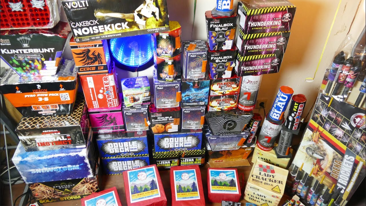 SILVESTER FEUERWERK SORTIMENT 2018 2019 | Pyro Special