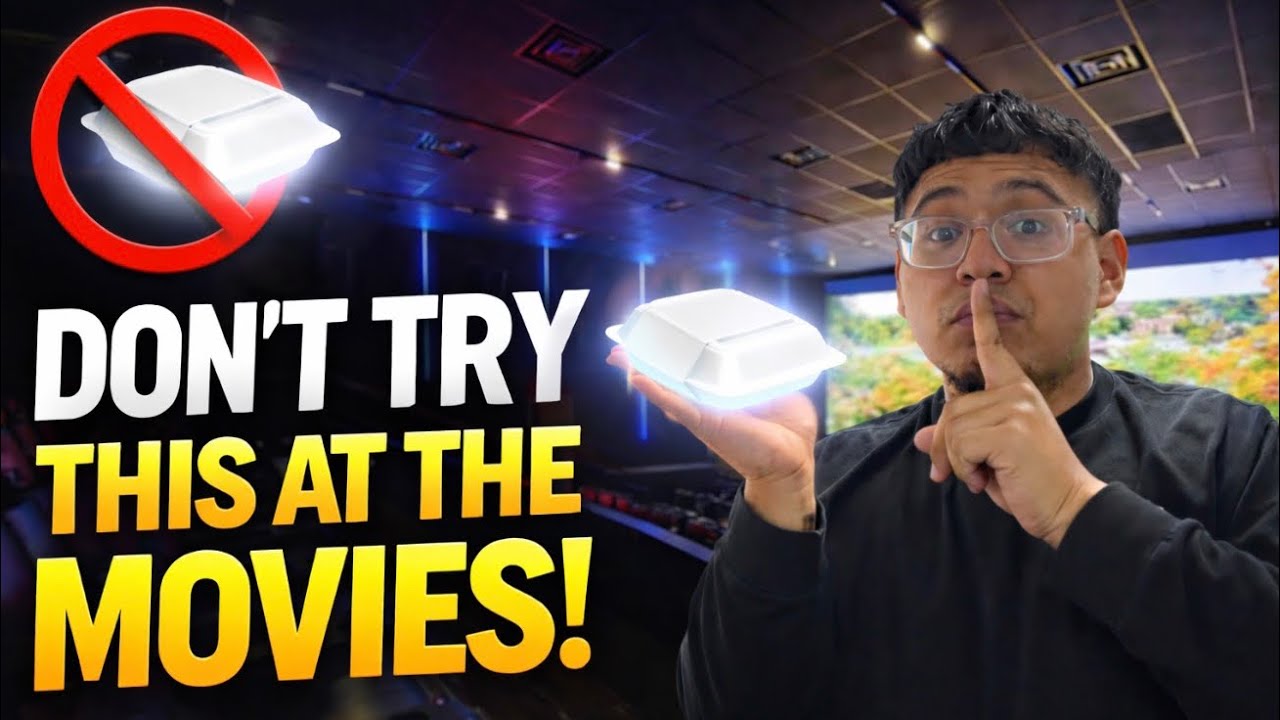You won’t BELIEVE?? what we snuck into the movies!!