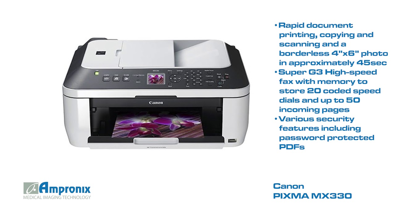 Canon PIXMA MX330 Printer Sales | Service | Repair | Exchange | Replacement