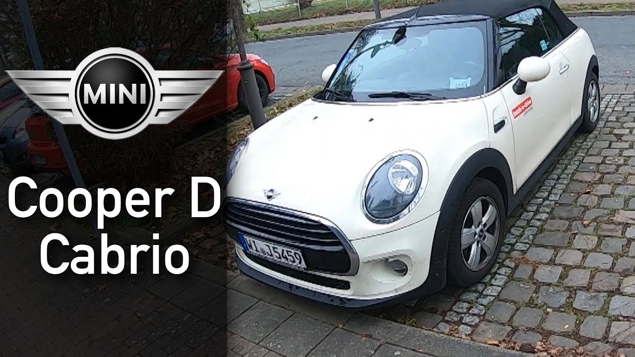 2018 Mini Cooper D Cabrio (116HP) - POV Test Drive