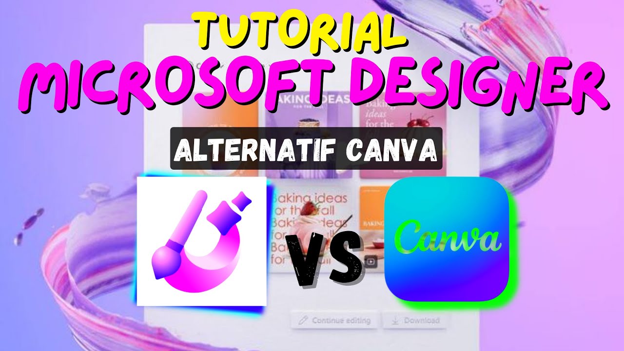 Tutorial Microsoft Designer, Alternatif Canva