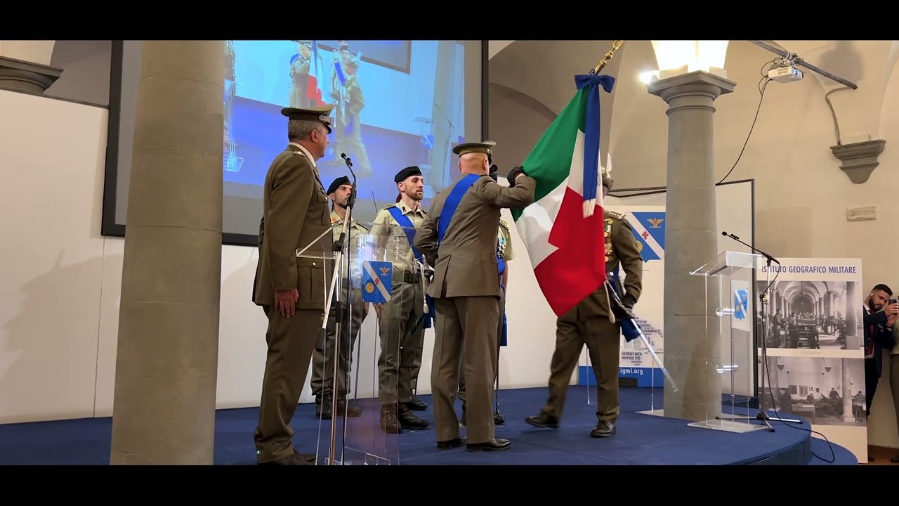 Cambio di Comandante dell'Istituto Geografico Militare