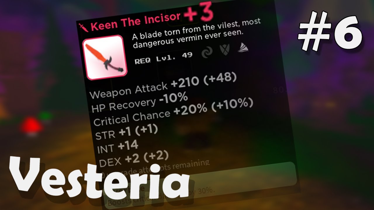 Vesteria - This luck💀 + Giveaway | Cursing Session# 6 [ROBLOX]