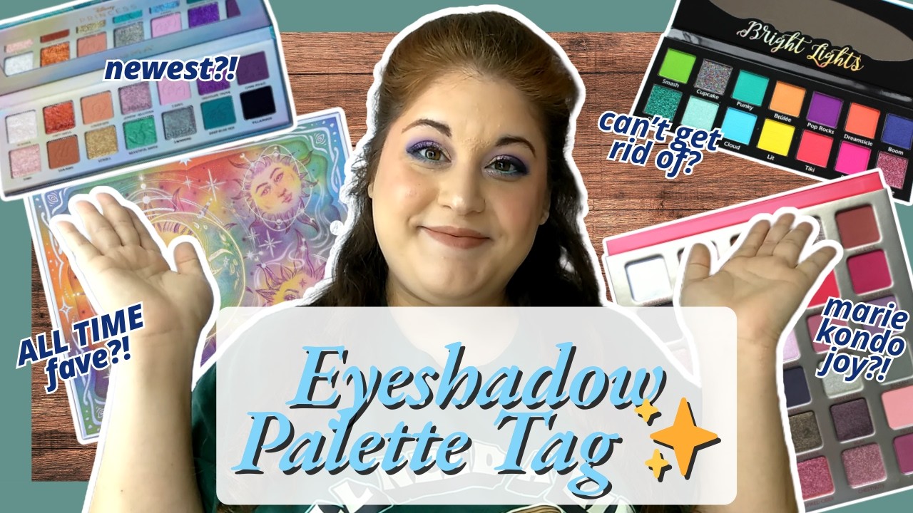 Eyeshadow Palette Tag 2026 ⭐😍