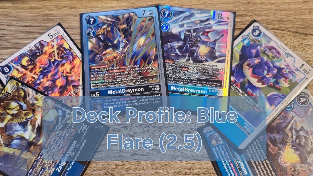 Digimon TCG Deck Profile: Blue Flare, Return of of the Freeze (Bt19-20)