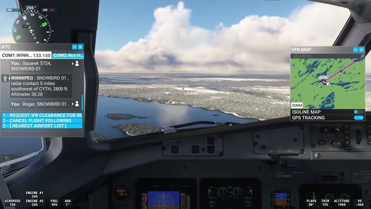 ATR 72-600 Highline Landing in Thicket Portage ZBD | Microsoft Flight Simulator Xbox