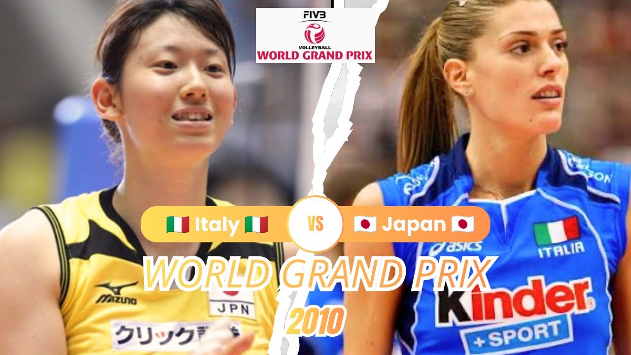【HD】2010 🇮🇹 Italy vs Japan 🇯🇵 🏐 Women Volleyball 🏐 FIVB World Grand Prix