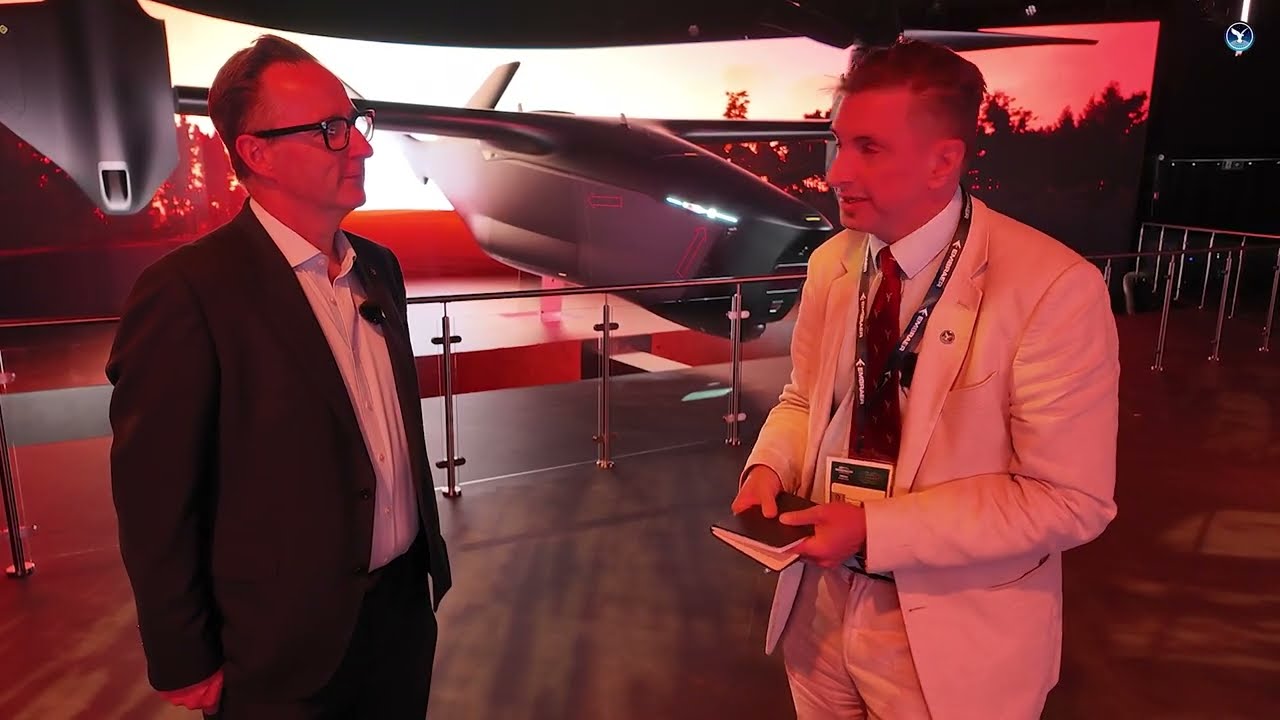 ПЕРВЫЙ ВЗГЛЯД: Anduril представляет конвертоплан CCA Thunder на авиасалоне в Фарнборо 2026