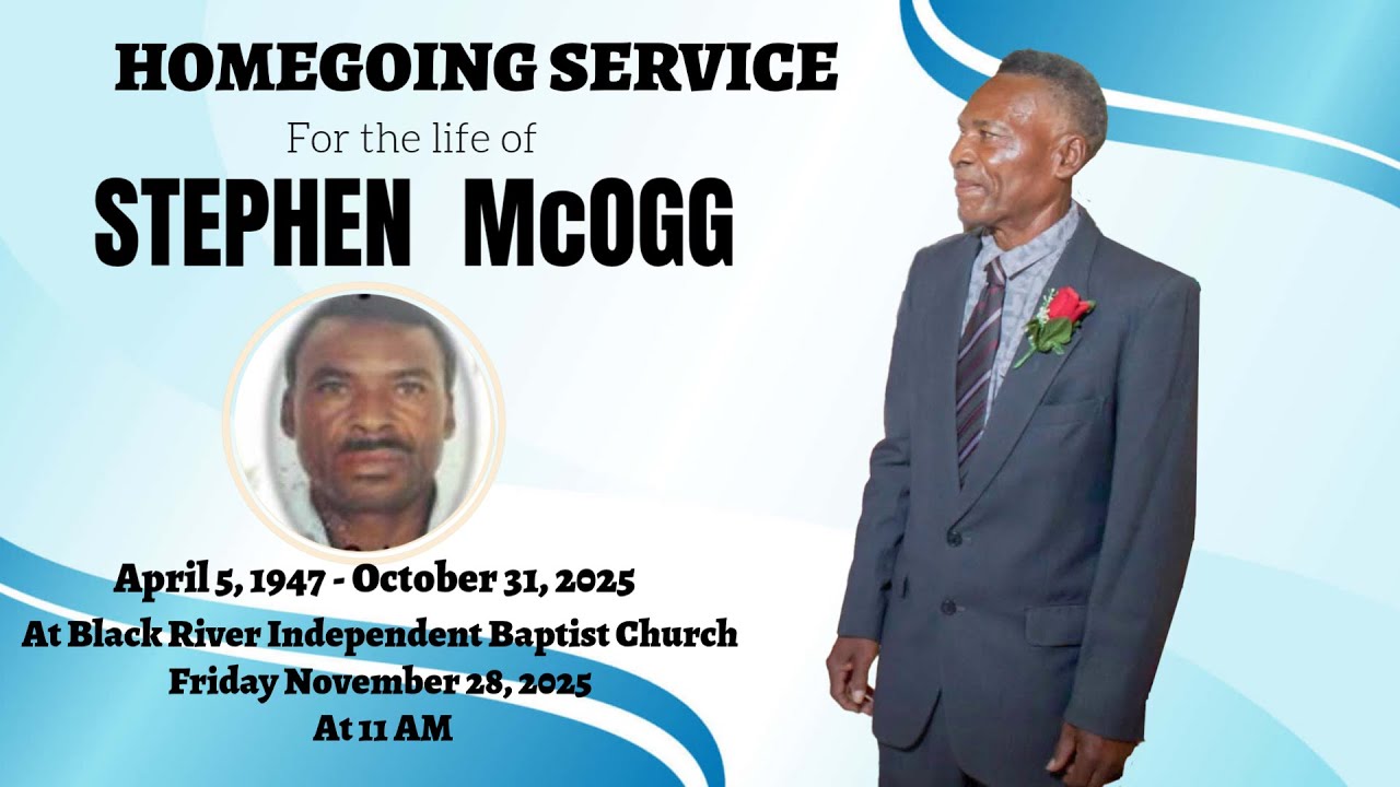 STEPHEN  McOGG Homegoing Service