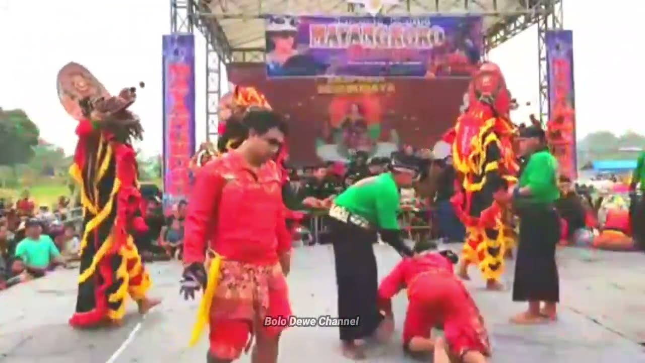 Penonton amburadul dikarenakan salah faham kerasss ❗❗❗ Singo Barong Mayangkoro Original 