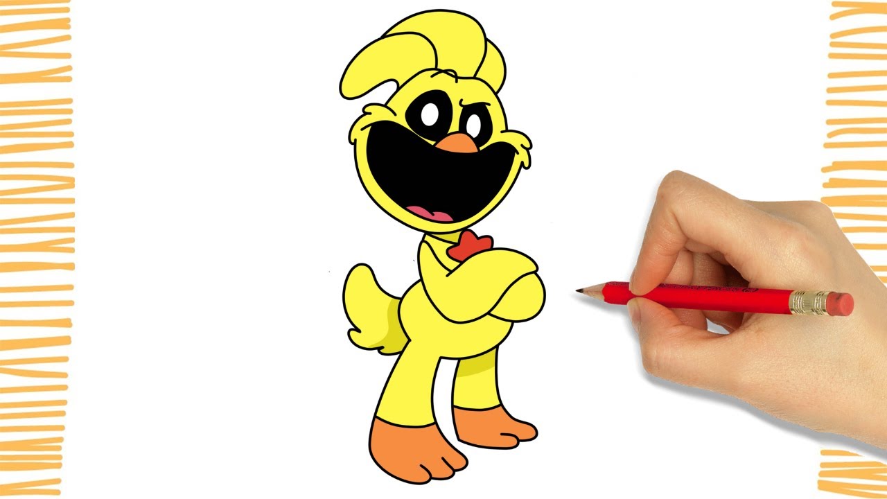 Como Desenhar o KICKIN CHICKEN I POPPY PLAYTIME
