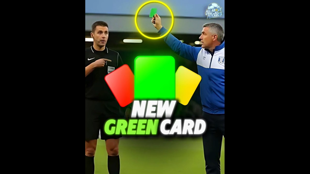 FIFA&rsquo;s New GREEN Card Rule Will Change Football Forever ⚽