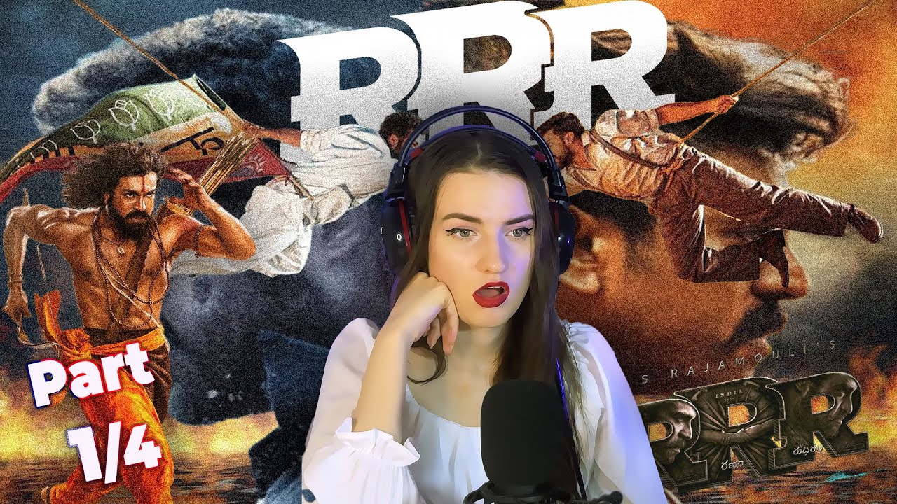 Russian Girl Reacts : RRR Movie Reaction Part 1/4 | SS Rajamouli | Ram Charan | NTR Jr.