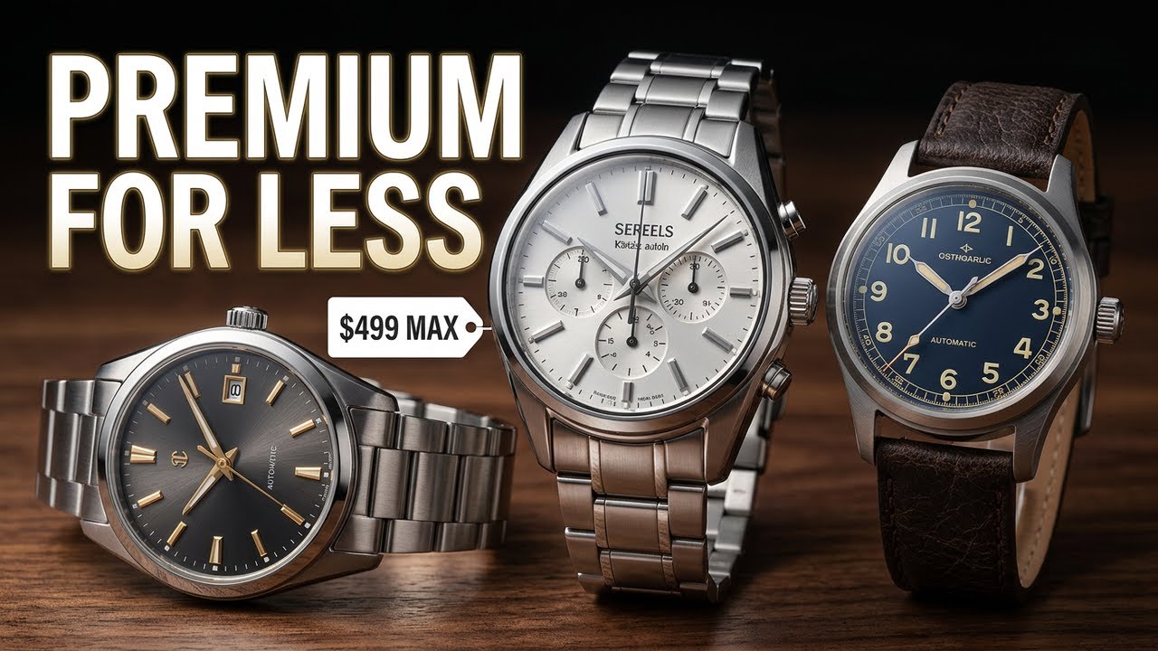 Incredible watches under $500 that are not luxury brands!