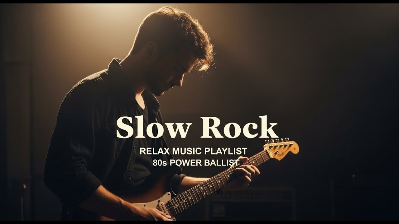 90s Slow Rock Mix – Where Every Chord Understands Your Silence