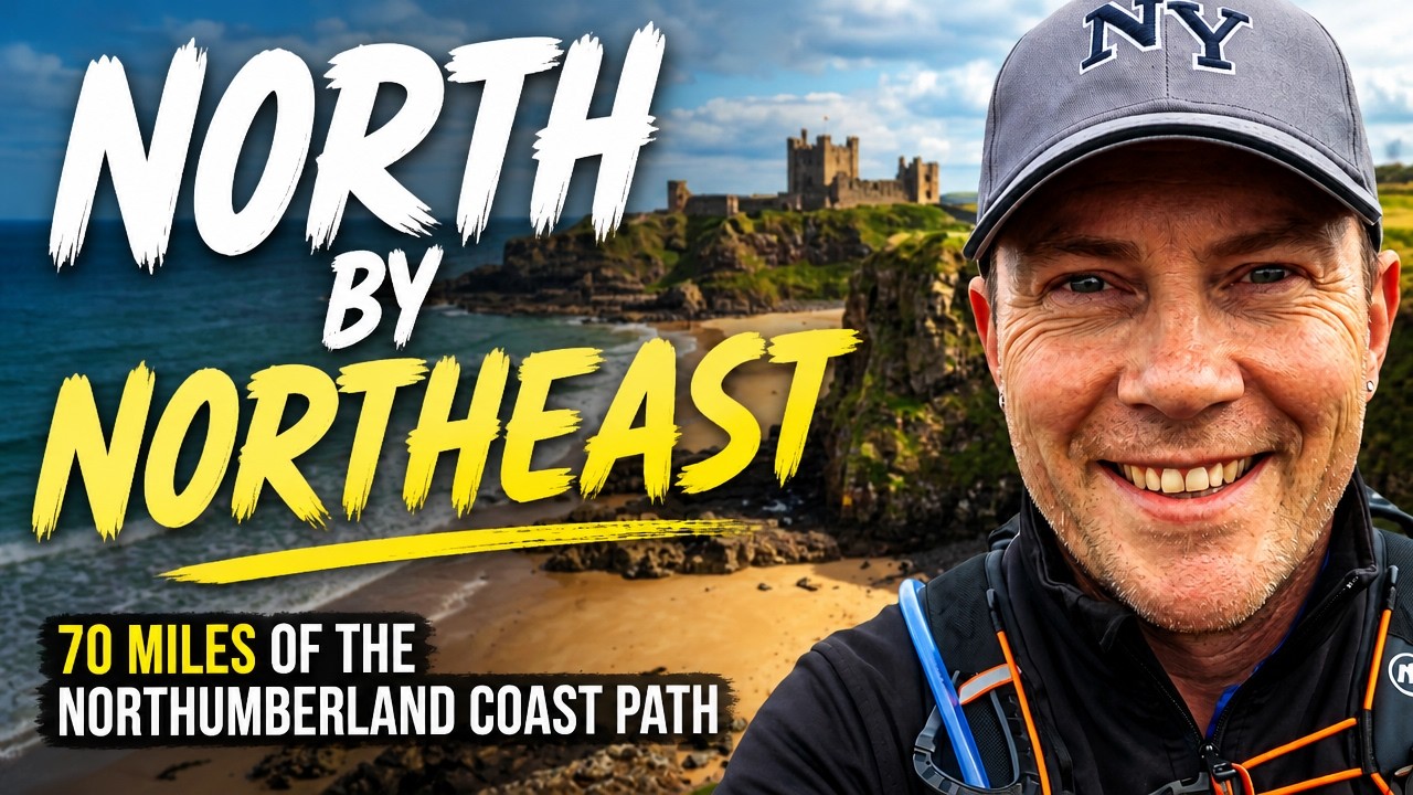 You're missing out if you've not walked the Northumberland Coast Path 🌊⛱️🏰