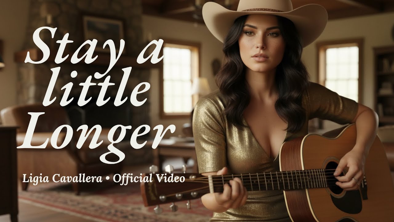 Stay a Little Longer – Ligia Cavallera [Romantic Country Soul Ballad] (Official Video)