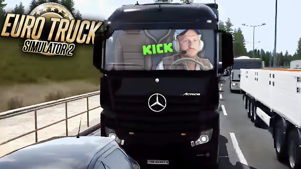 PARIS PLATYNOV ETS2 - KORKI NA DRODZE...