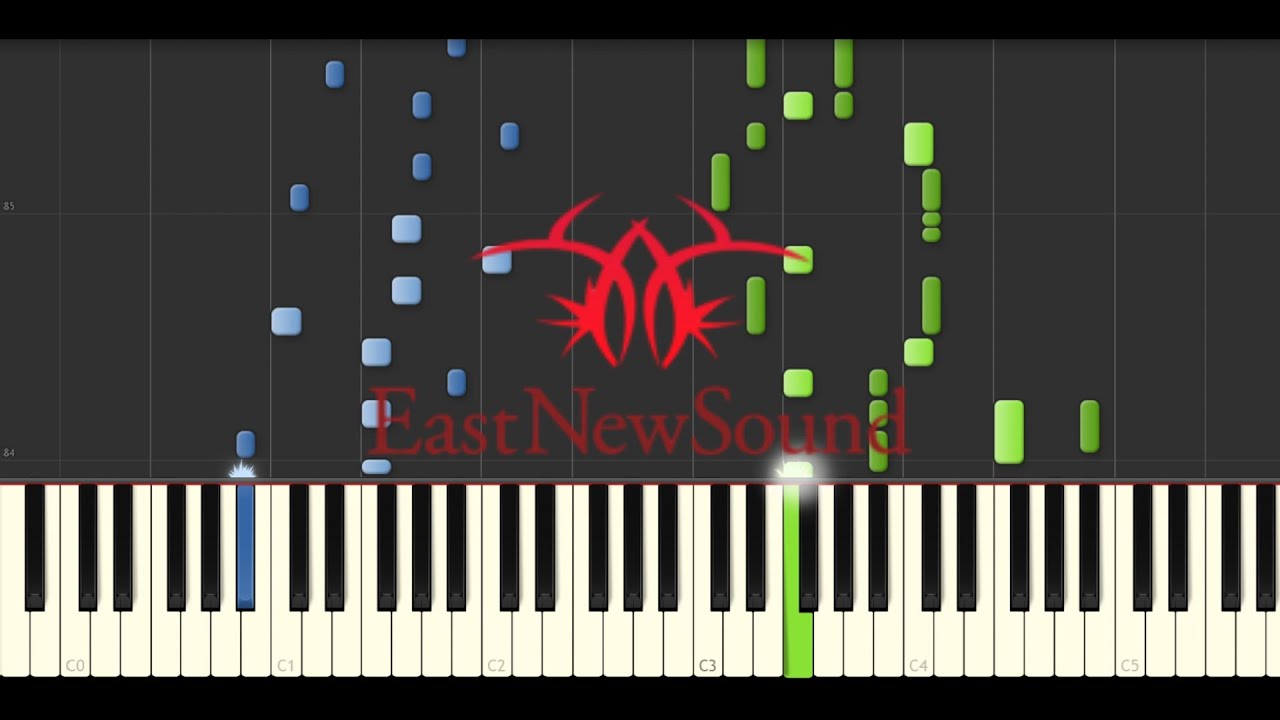 【東方ピアノソロアレンジ】緋色月下、狂咲ノ絶 -1st Anniversary Remix- / EastNewSound