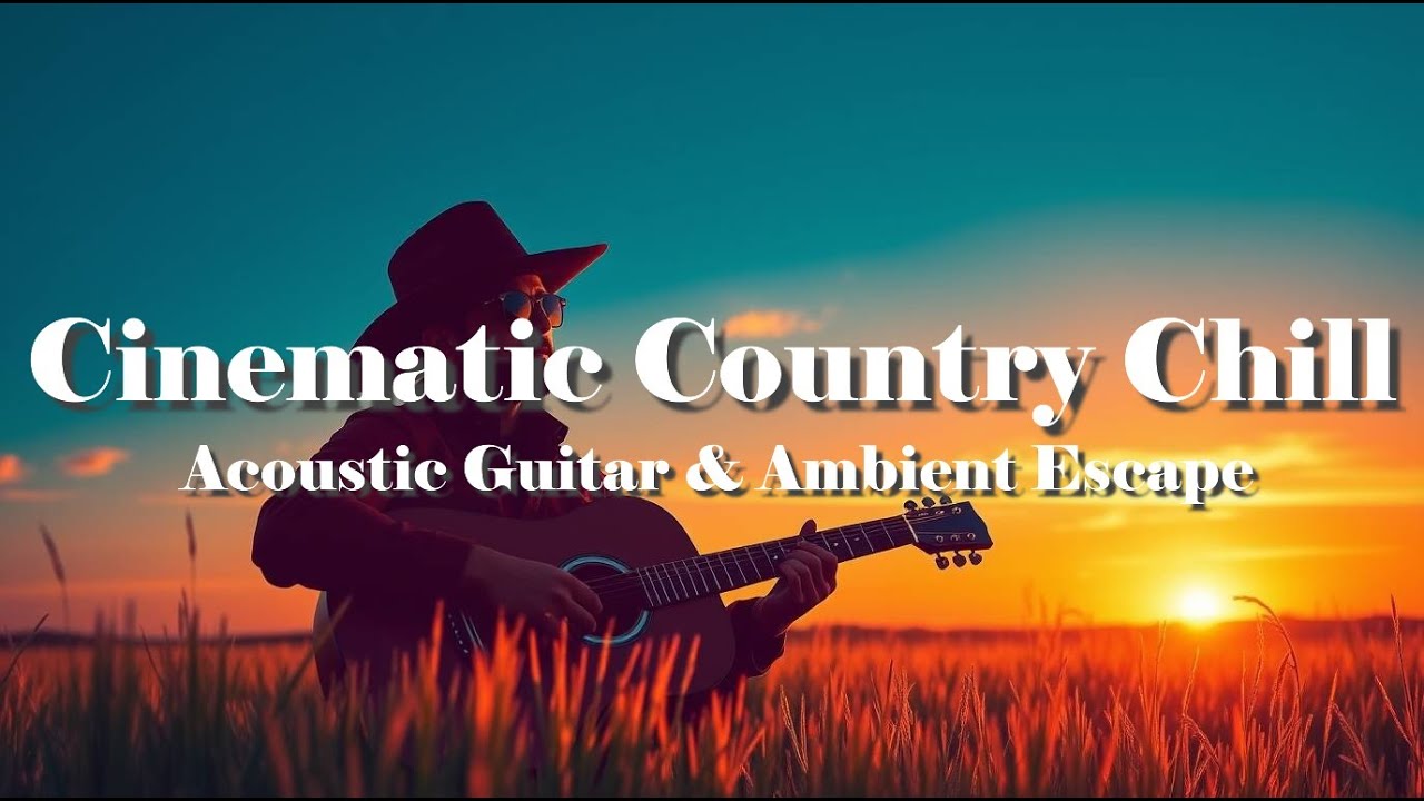Country Chill Music 🎶 Acoustic Guitar & Ambient Escape for Relax & Study