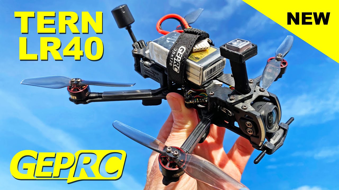 GEPRC TERN-LR40 — обновление FPV-дрона большой дальности — обзор