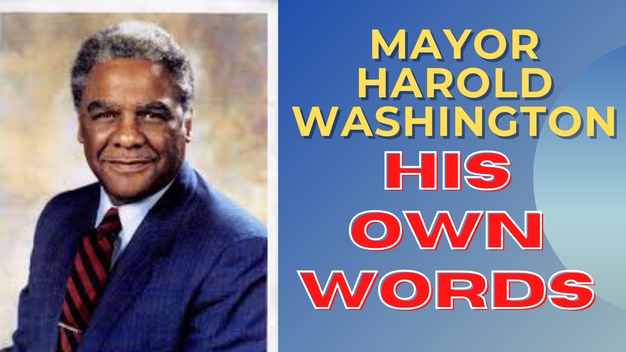 HAROLD WASHINGTON INTERVIEW CLIPS - URBAN STREET #Harold Washington
