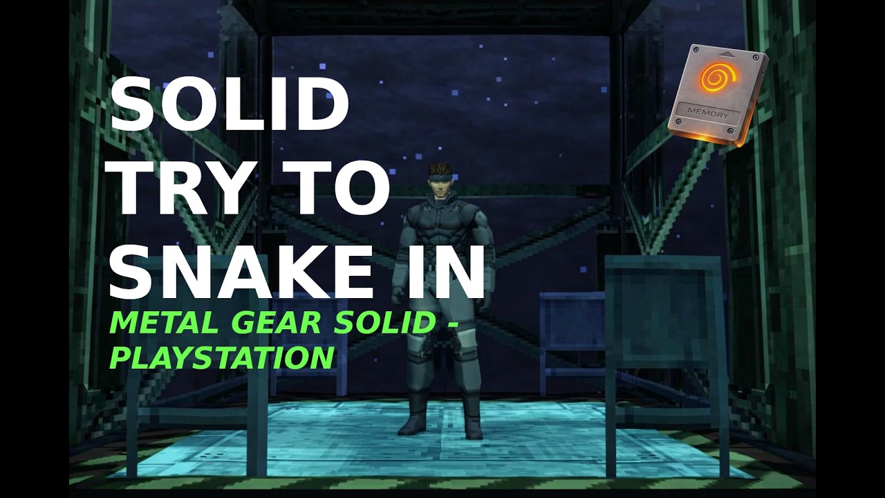 My Attempt To Stay Undetected | Metal Gear Solid (First 30 Minutes)