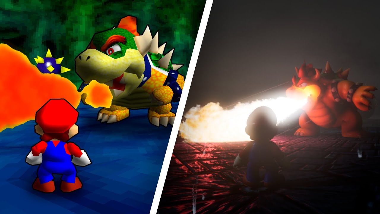 MARIO 64 pero cada STAGE es más REALISTA